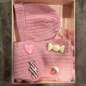 Brand new, never used Juicy Couture Hat and Scarf set